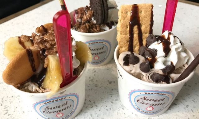 Rumored roll ice cream in Hawaii! Sweet Creams